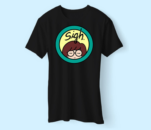 Daria Sigh 90s Mood Men T Shirt