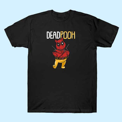 Deadpooh Comedy Deadpool Inspired Men T Shirt