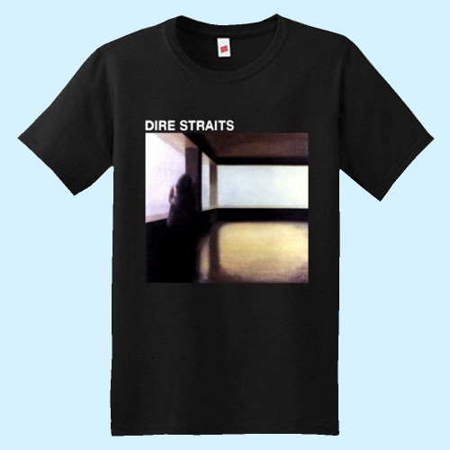 Dire Straits Rock Band Men T Shirt