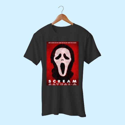 Dont Answer The Phone Dont Open The Door Dont Try To Escape Quote Of Scream Men T Shirt