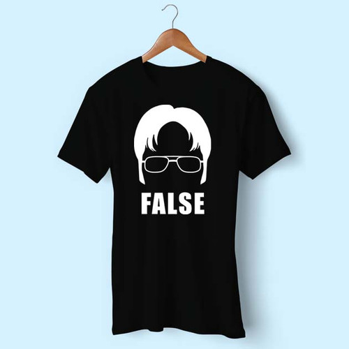Dwight False Face Men T Shirt