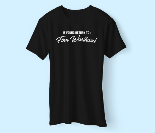 Finn Worlhard Men T Shirt