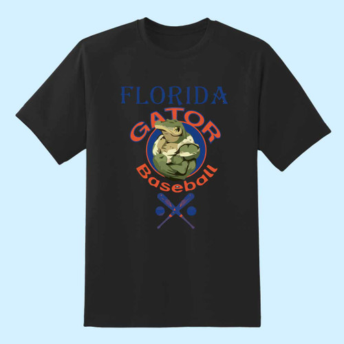 Florida Gator Baseball Art Men T Shirt