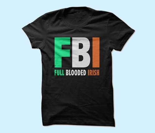 Full Blooded Irish Parody Men T Shirt