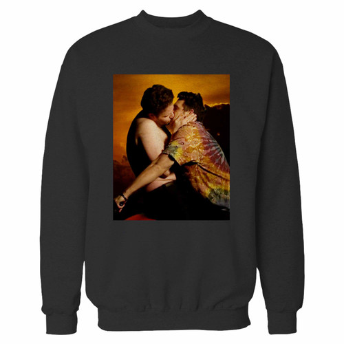 Your james franco seth rogen bound 2 kimye crewneck sweatshirt just got an update. This super comfortable and lighter weight crewneck will become your favorite go-to sweatshirt. The cozy spandex cuffs and waistband make this pill-resistant sweatshirt a fan favorite.And your group will look and feel their best in this premium ringspun cotton crew.