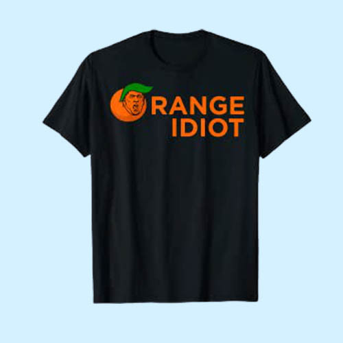 Funny Orange Trump Men T Shirt