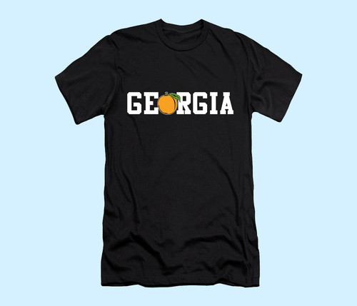 Georgia Peach Men T Shirt