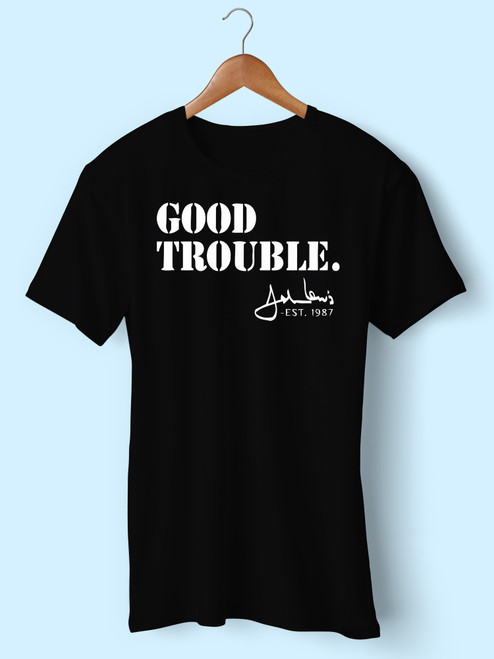 Get In Trouble Good Trouble Men T Shirt