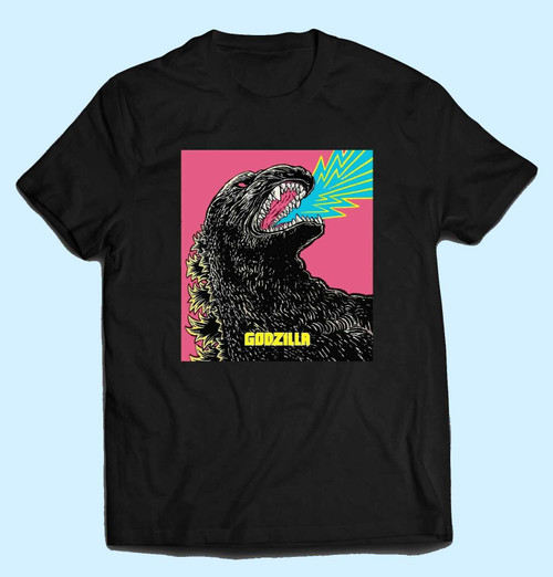 Godzilla Pop Art Men T Shirt