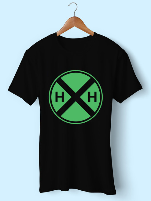 Hxh Green Logo Men T Shirt