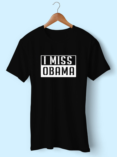 I Miss Obama Black Men T Shirt