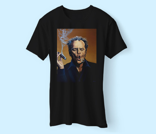 Jack Nicholson Smoking Men T Shirt