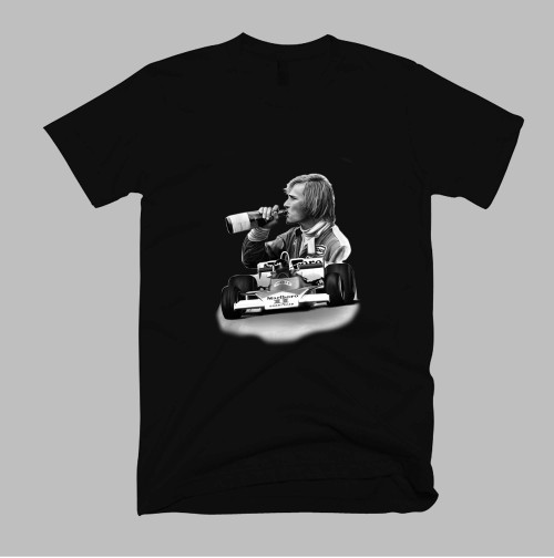 James Hunt Celebration Men T Shirt