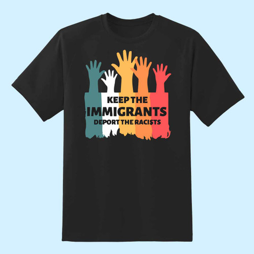 Keep The Immigrants Inspired Men T Shirt