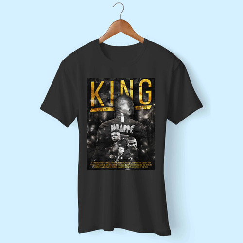 King Kylian Mbappe Inspired Men T Shirt