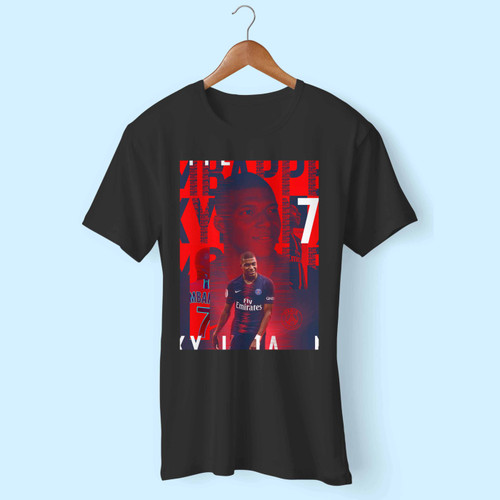 Kylian Mbappe Cover Art Inspired Men T Shirt