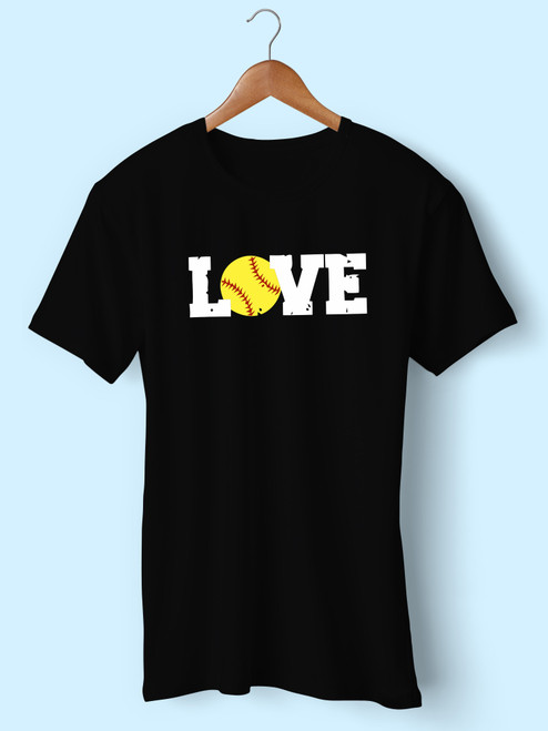 Love Game Day Softball Men T Shirt