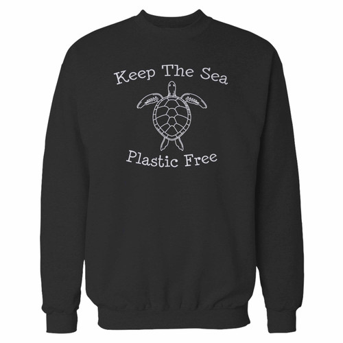 Your keep the sea plastic free crewneck sweatshirt just got an update. This super comfortable and lighter weight crewneck will become your favorite go-to sweatshirt. The cozy spandex cuffs and waistband make this pill-resistant sweatshirt a fan favorite.And your group will look and feel their best in this premium ringspun cotton crew.