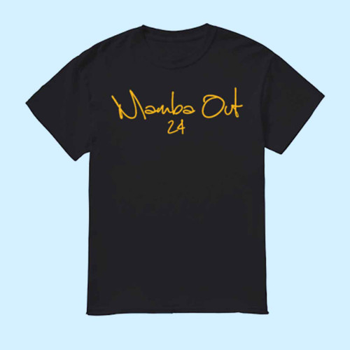 Mamba Out Signature Men T Shirt