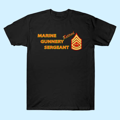 Marine Gunnery Sgt Men T Shirt