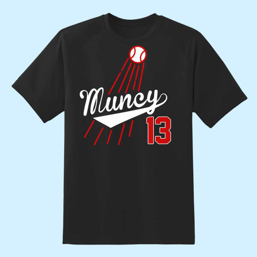Max Muncy 13 Dodgers Men T Shirt