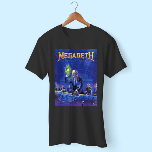 Megadeth Five Rust In Peace Inspired Men T Shirt