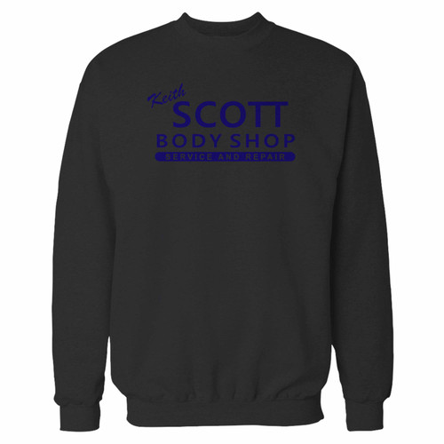 Your keith scott body shop crewneck sweatshirt just got an update. This super comfortable and lighter weight crewneck will become your favorite go-to sweatshirt. The cozy spandex cuffs and waistband make this pill-resistant sweatshirt a fan favorite.And your group will look and feel their best in this premium ringspun cotton crew.