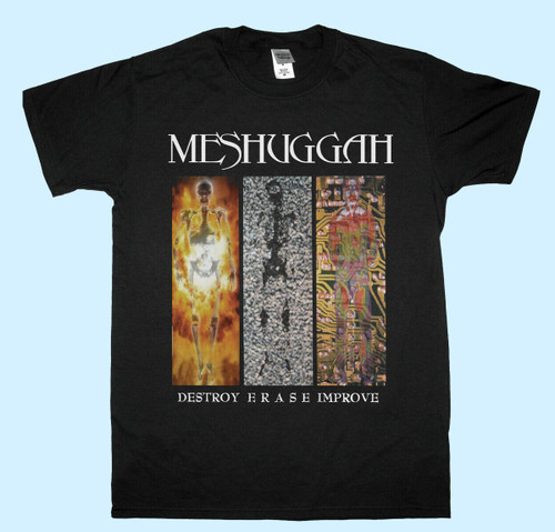 Meshuggah Destroy Erase Improve Men T Shirt