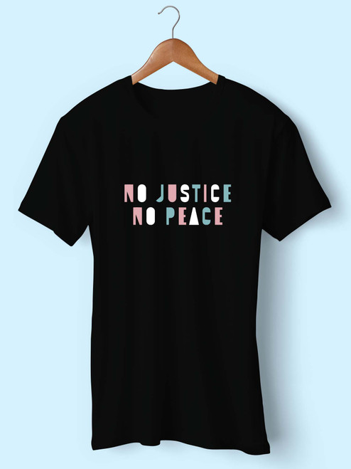 No Justice No Peace Men T Shirt