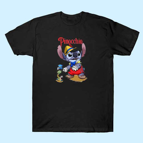 Parody Fan Art of Stitch from Lilo and Stitch Men T Shirt