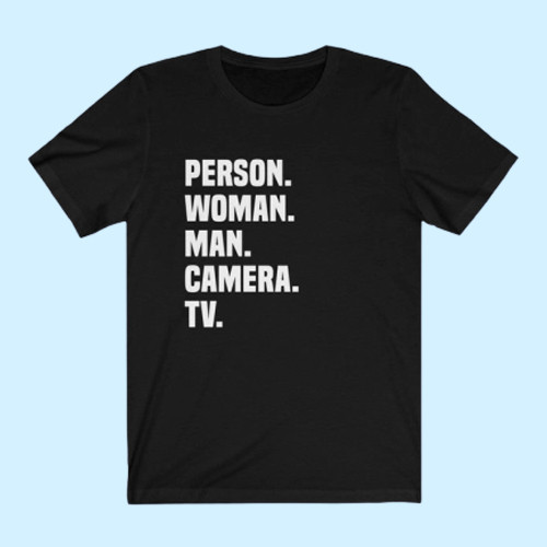 Person Woman Man Camera Tv Inspired Men T Shirt