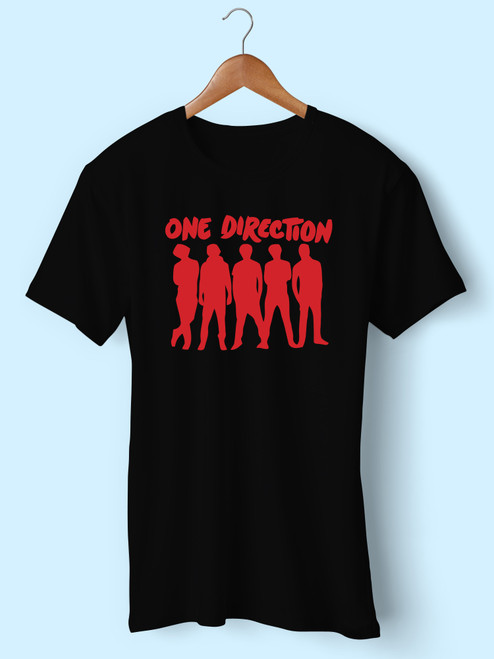 Red One Direction Men T Shirt