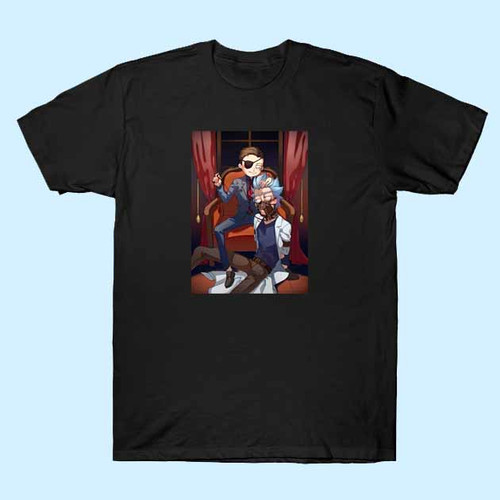Rick and Morty Zerochan Anime Image Board Men T Shirt
