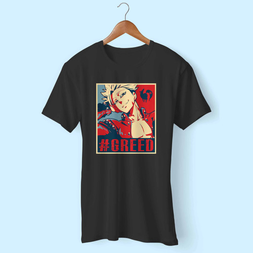 Seven Deadly Sins Ban Greed Inspired Men T Shirt