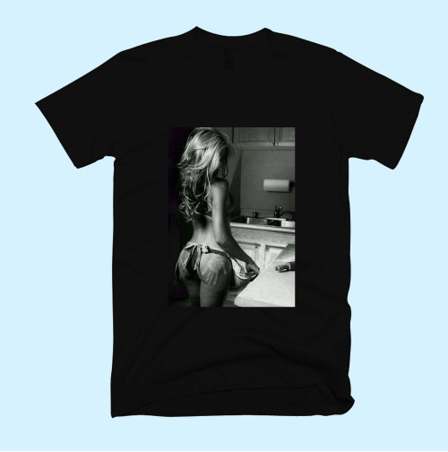 Sexy Kitchen Girl Cooking Funny Men T Shirt