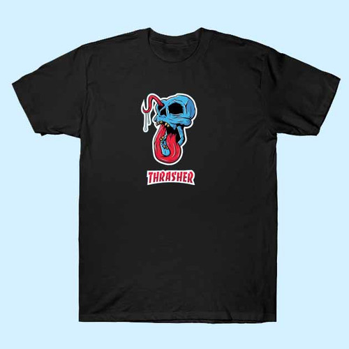 Skull thrasher Art Men T Shirt