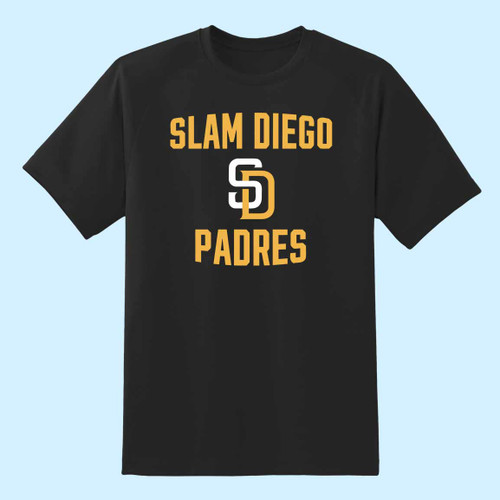 Slam Diego Padres Inspired Men T Shirt