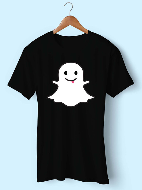 Snapchat Logo Men T Shirt