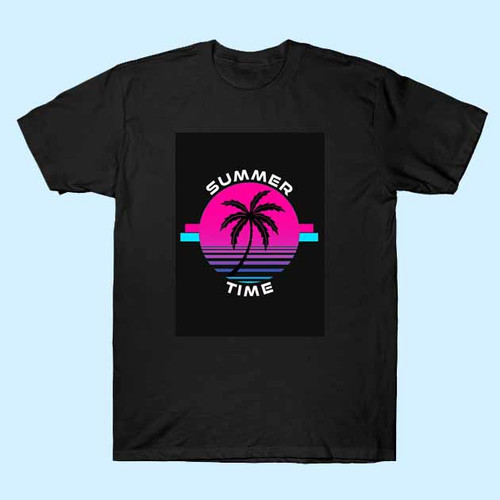 Sommer Retro Vintage 80s Men T Shirt