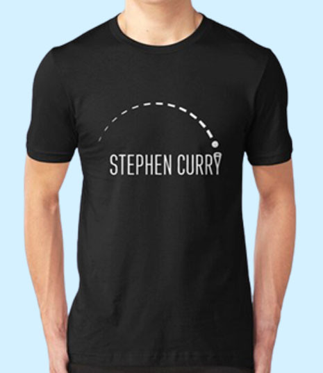 Stephen Curry Shoot Men T Shirt