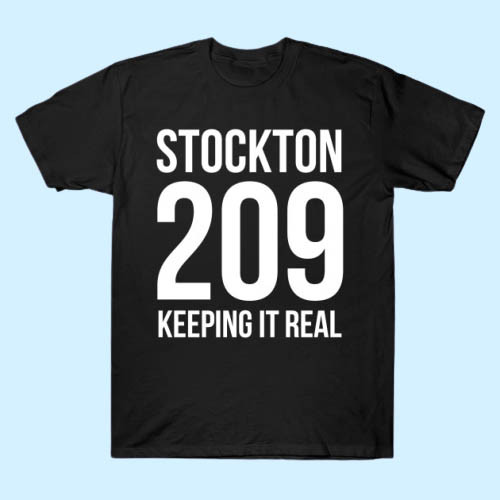 Stockton Keeping It Real Men T Shirt
