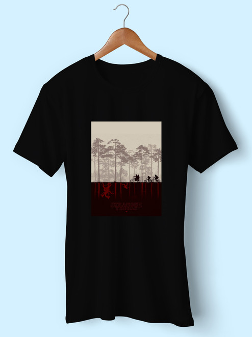 Stranger Things Horror Men T Shirt