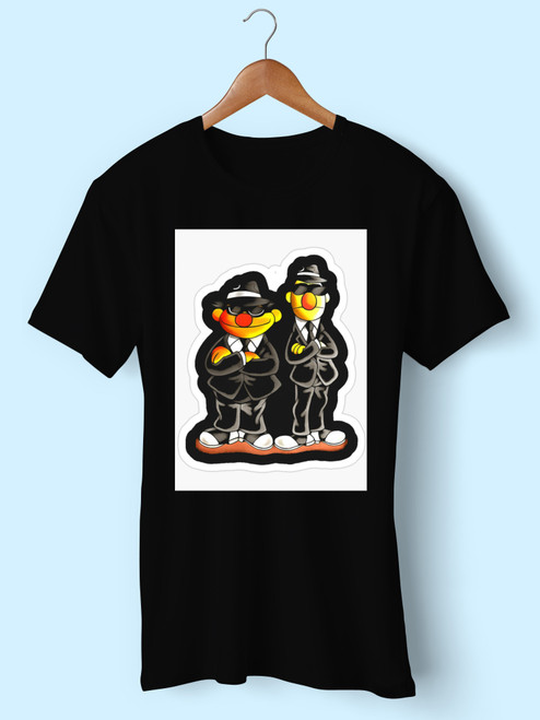 Taehyung Ernie Bert Blues Brothers Men T Shirt