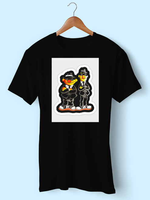 Taehyung Ernie Bert Blues Brothers Sesame Street Men T Shirt