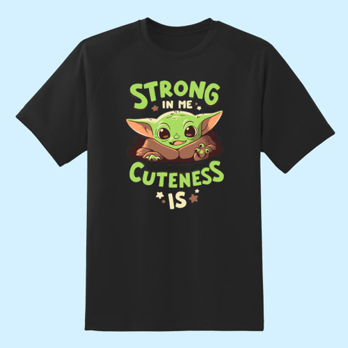 The Child Baby Yoda Strong In Me Men T Shirt