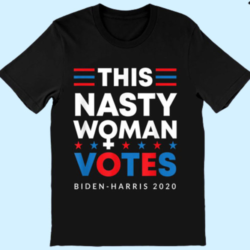 This Nasty Woman Votes Men T Shirt