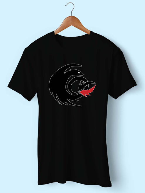 Train Your Dragon Logo Men T Shirt