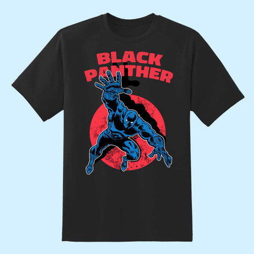 Vintage Black Panther Men T Shirt