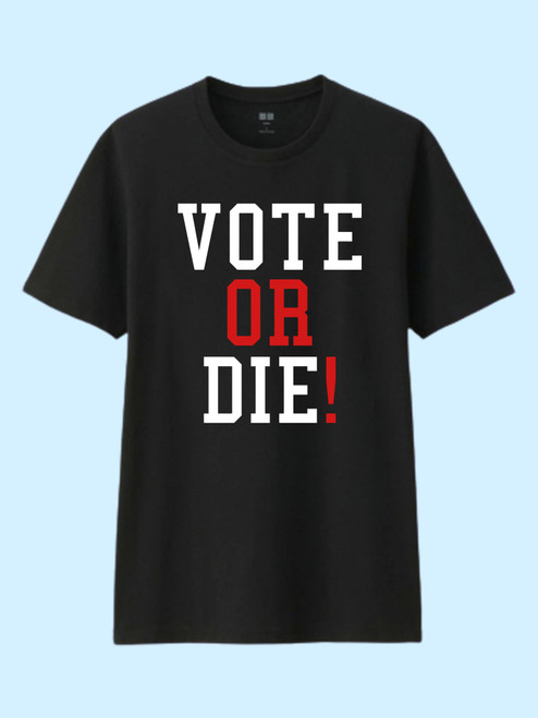 Vote Or Die Men T Shirt