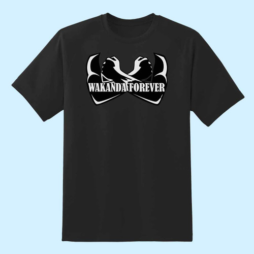 Wakanda Forever Strong Men T Shirt